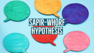 sapir whorf hypothesis 1